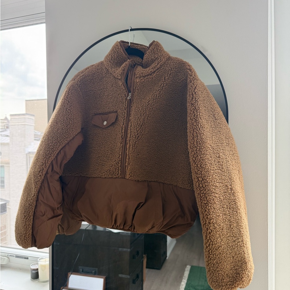 Frame Fleece Mix Pullover Size L
